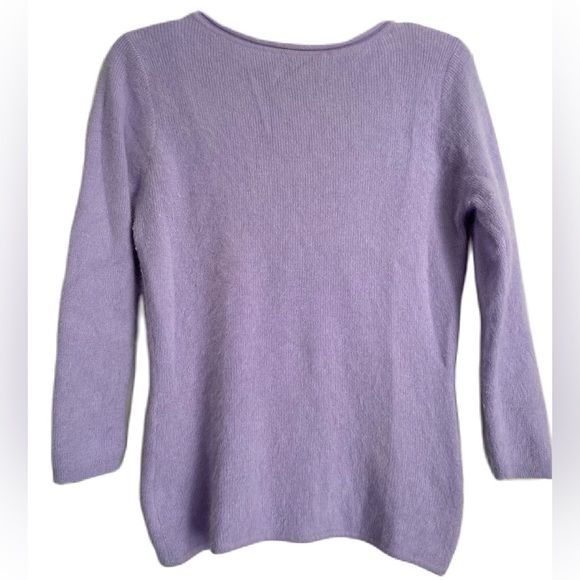 Hunt Club Soft Vintage Angora 3/4 Sleeve Pullover Sweater, Size: Small - Picture 1 of 8